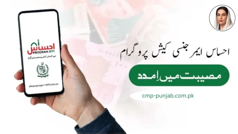 8171 Ehsaas Emergency Cash Program 2025