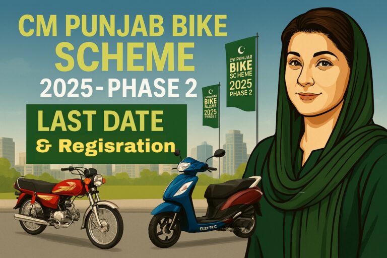 Chief Minister E-Bikes Programme 2025