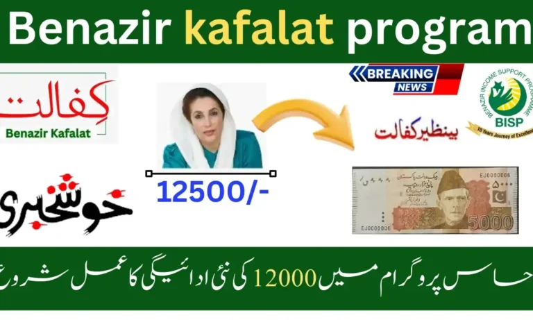 Benazir Kafalat Program 2025