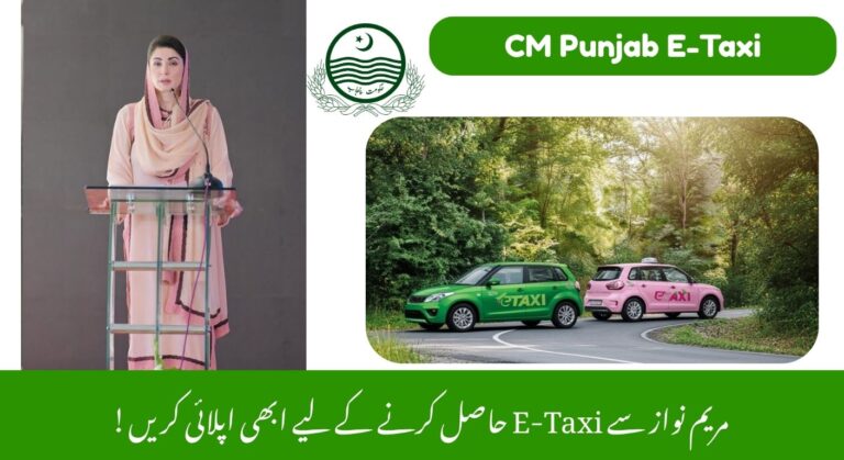 CM Punjab E-Taxi Scheme 2025