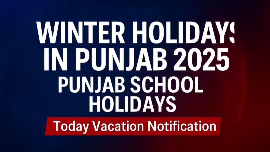 Punjab School Winter Holidays 2025