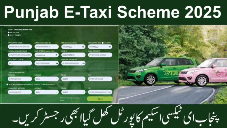 E-Taxi Scheme 2025
