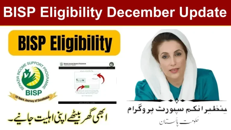 Eligibility Check for BISP Validation 2025 – December Update | Unlock Your Positive Financial Benefits Today