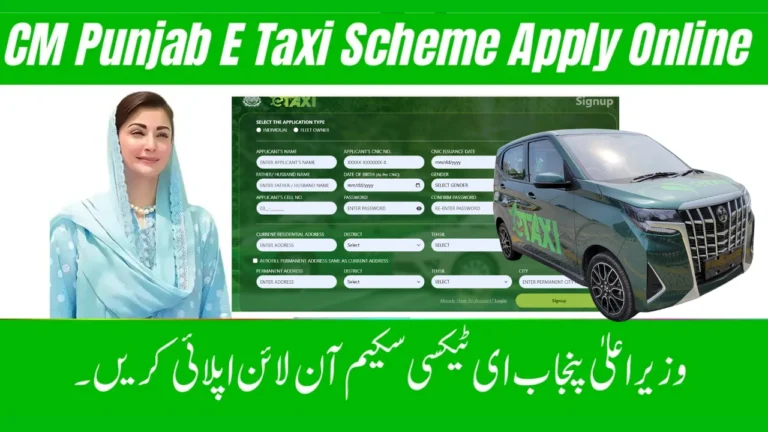 E-Taxi Scheme 2025